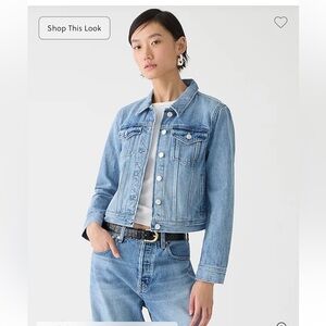 J. Crew classic Light Blue Denim Jacket